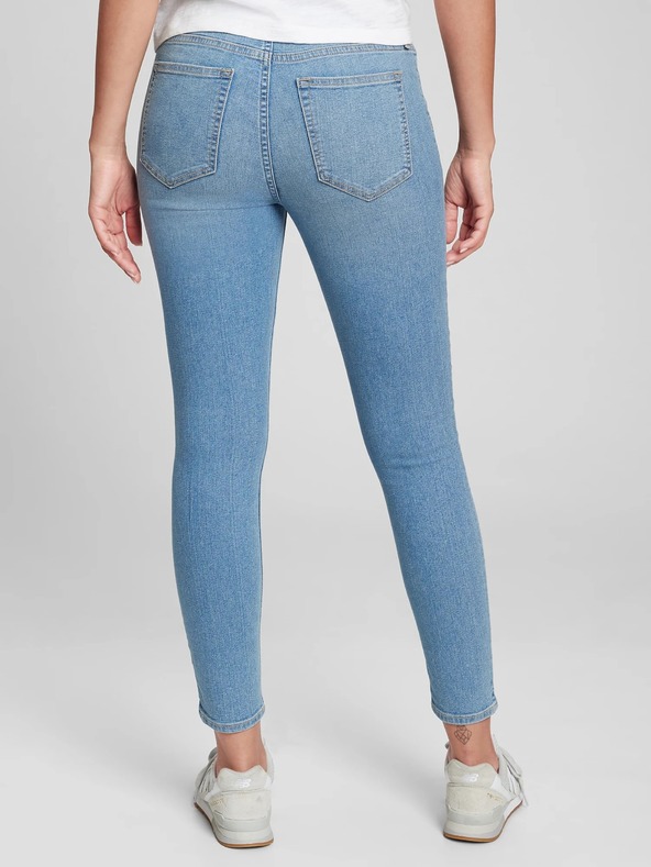 GAP Kavbojke Mid Rise Favorite Crop Jeggings GAP