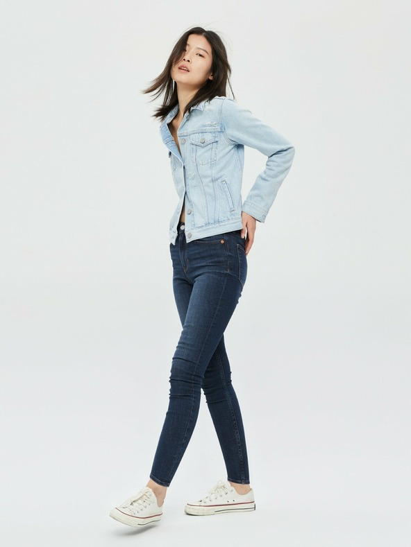 GAP Kavbojke High Rise Universal Legging Washwell GAP
