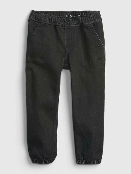 GAP Baby črne džins joggers GAP