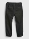 GAP Baby črne džins joggers GAP