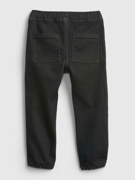 GAP Baby črne džins joggers GAP