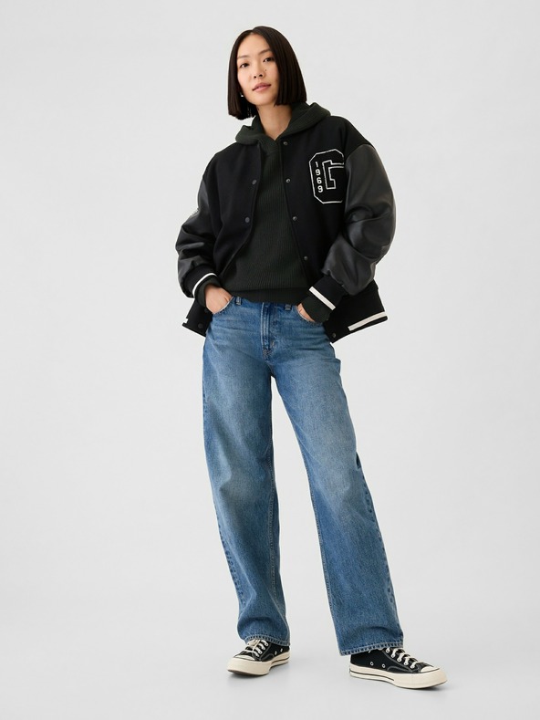 GAP Oversized pulover s kapuco CashSoft GAP