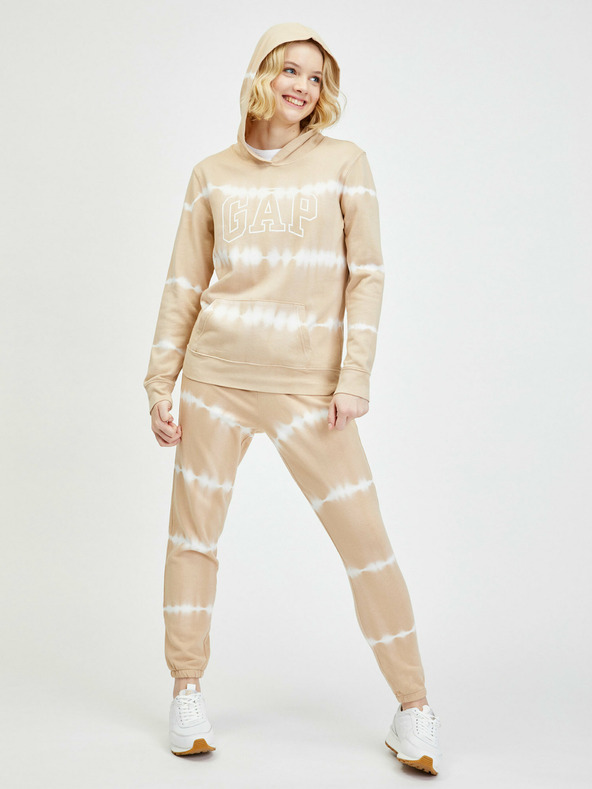 GAP Batikane hlače z logom Gap GAP