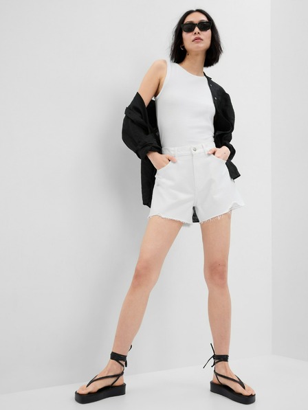 GAP Jeans kratke hlače high rise GAP