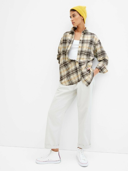GAP Flanelasta srajca oversize GAP