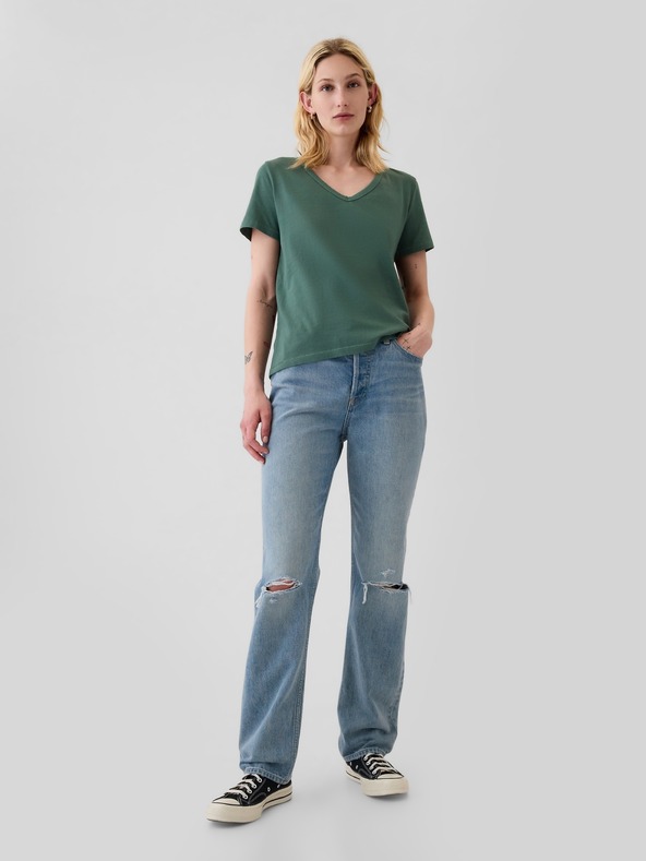 GAP Bombažna vintage majica GAP