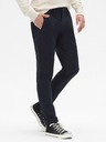 GAP Nohavice essential khaki strih úzky GapFlex GAP