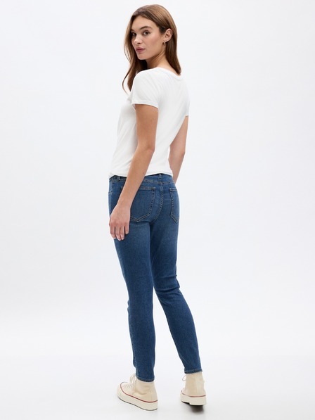 GAP Kavbojke Mid Rise Favorite Ankle Jeggings GAP