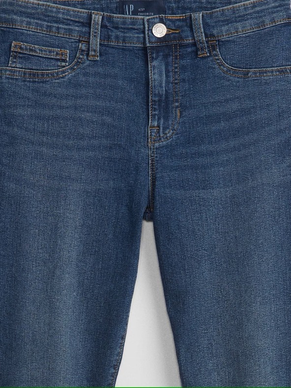 GAP Kavbojke Mid Rise Favorite Ankle Jeggings GAP