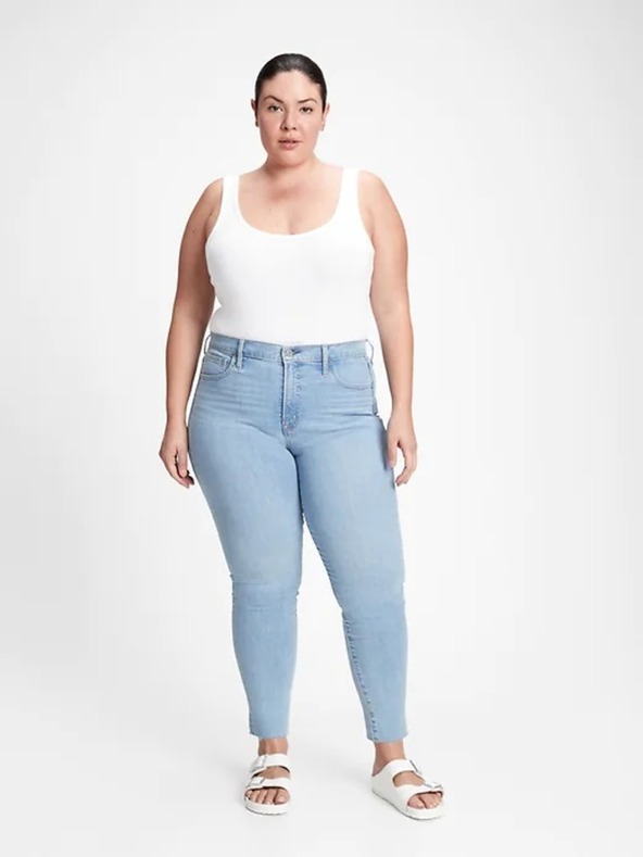 GAP Jeans hlače true skinny high rise GAP