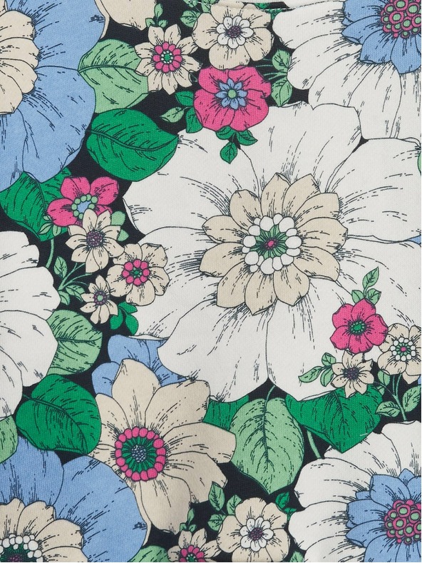 GAP Baby kvetinová mikina GAP