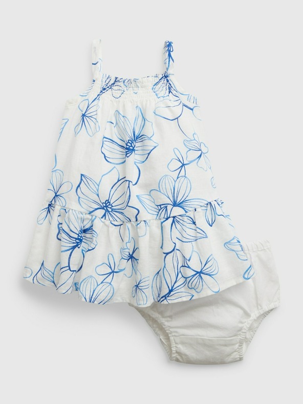 GAP Otroške lanene obleke GAP