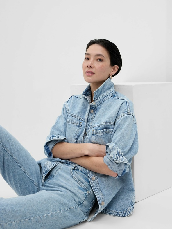 GAP Jeans srajčna jakna GAP