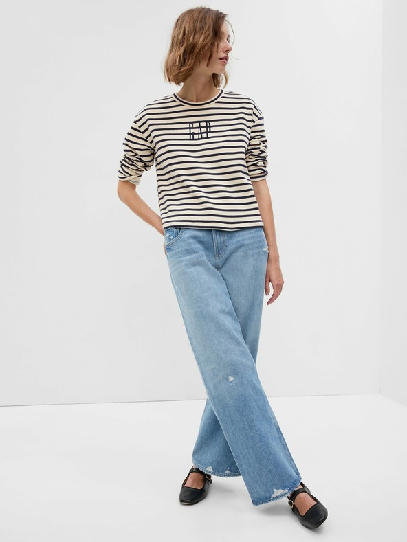 GAP Crop mikina s logom GAP