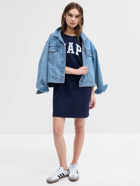 GAP Obleka s kratkimi rokavi z logotipom GAP