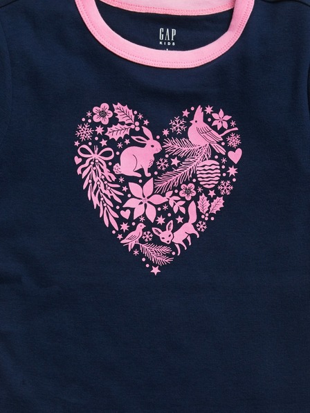 GAP Otroška pižama srce GAP