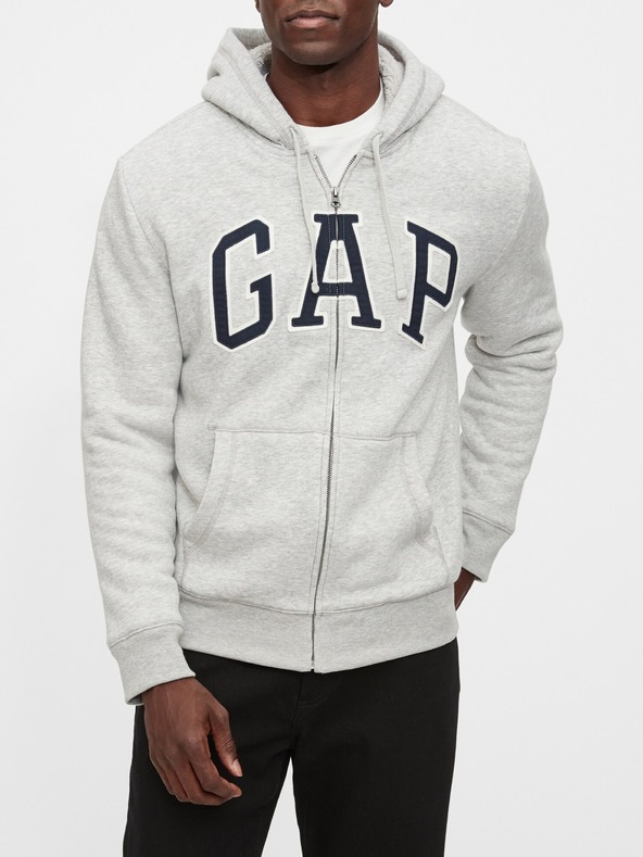 GAP Jopa na zadrgo sherpa z logom GAP