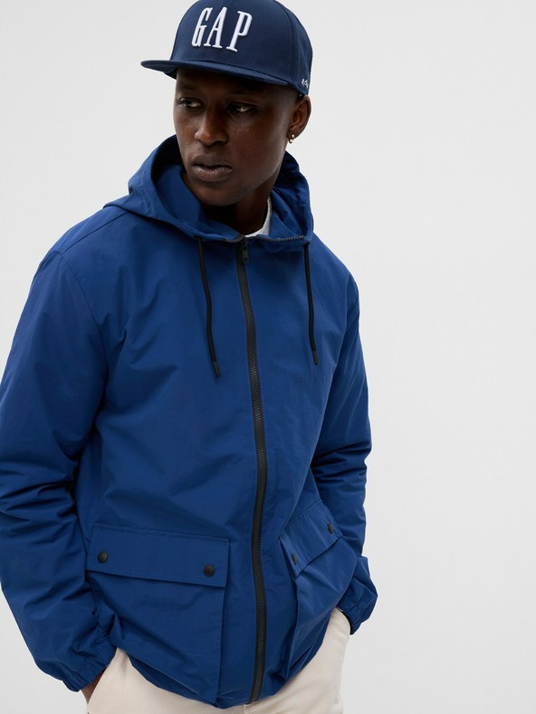 GAP Jakna z zadrgo in kapuco GAP