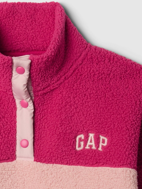 GAP Oversize sherpa mikina GAP