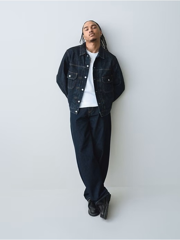 GAP Izjemno vrečaste unisex kavbojke GAP