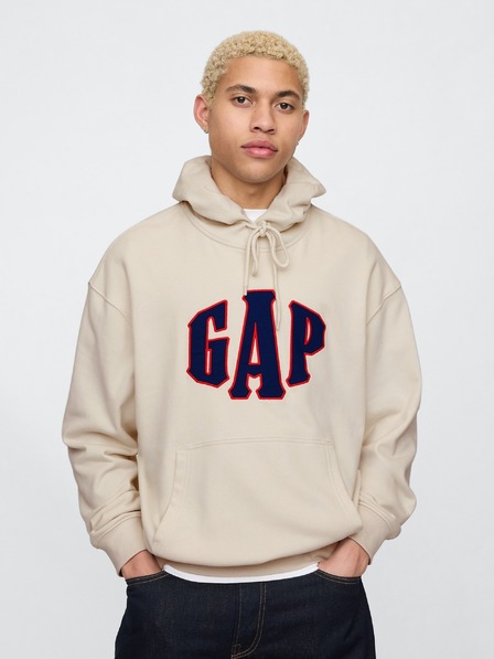 GAP Oversize pulover z logotipom GAP