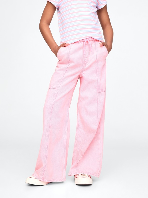 GAP Otroške vrečaste ultra mehke kavbojke GAP