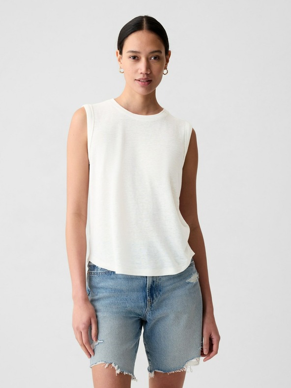 GAP Laneni tank top GAP