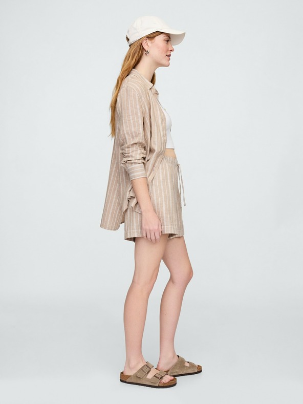 GAP Lanene kratke hlače GAP