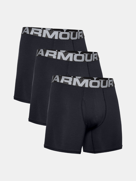 Under Armour Moške boksarice Under Armour Charged Cotton 6in 3 Pack