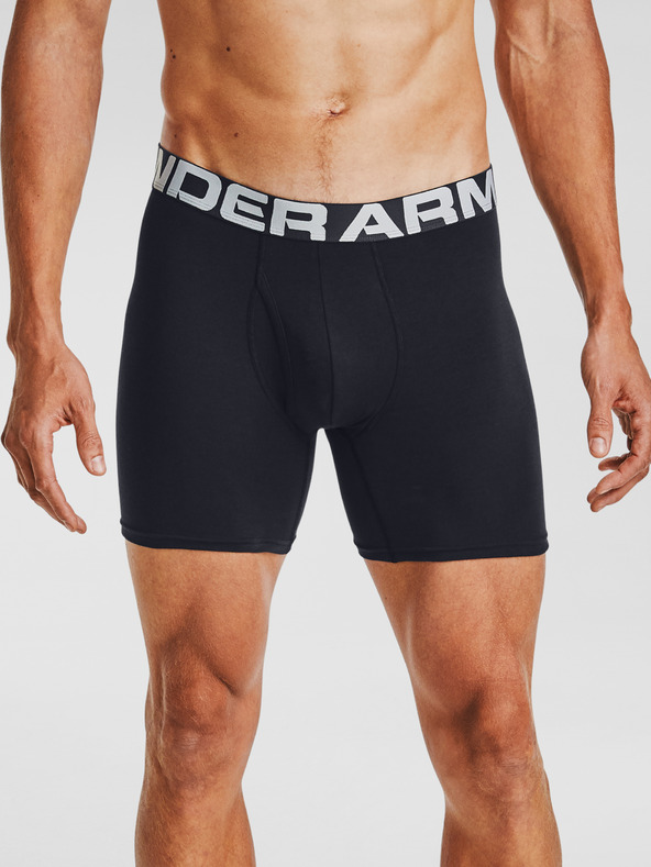 Under Armour Moške boksarice Under Armour Charged Cotton 6in 3 Pack