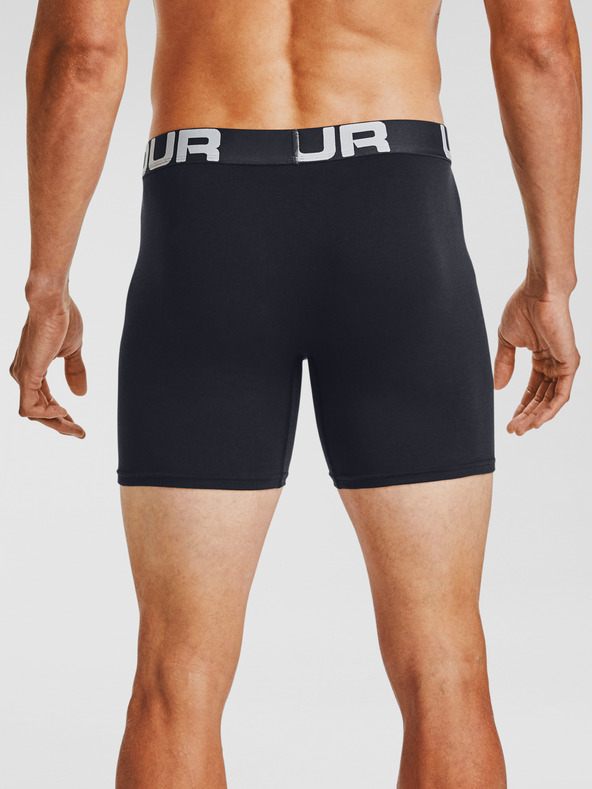 Under Armour Moške boksarice Under Armour Charged Cotton 6in 3 Pack