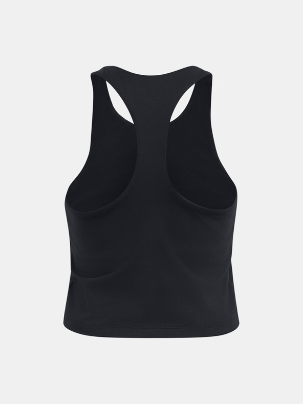 Under Armour Dekliška majica brez rokavov Under Armour Motion Branded Crop Tank-BLK