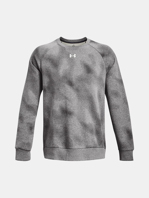Under Armour Moški pulover Under Armour UA Rival Fleece Printed Crew
