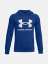 Under Armour Deški pulover Under Armour UA RIVAL FLEECE HOODIE-BLU