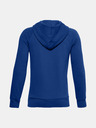 Under Armour Deški pulover Under Armour UA RIVAL FLEECE HOODIE-BLU