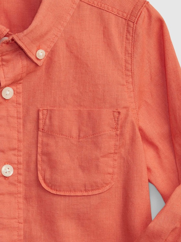 GAP Otroška platnena majica Gap