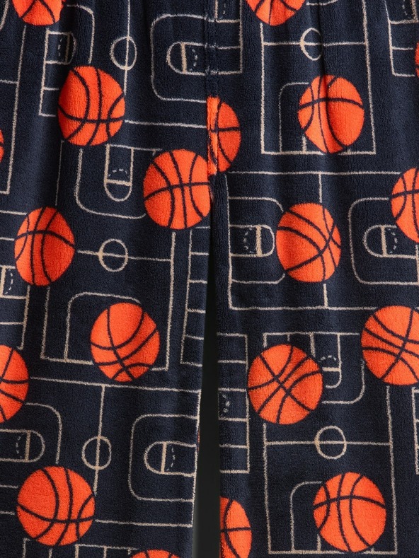 GAP Otroške flis pižamske hlače GAP