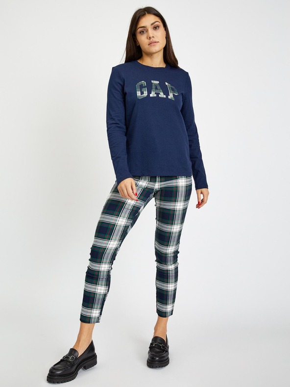 GAP Majica z logom in dolgimi rokavi GAP