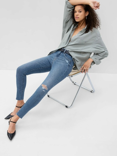 GAP Kavbojke High Rise Universal Jeggings GAP