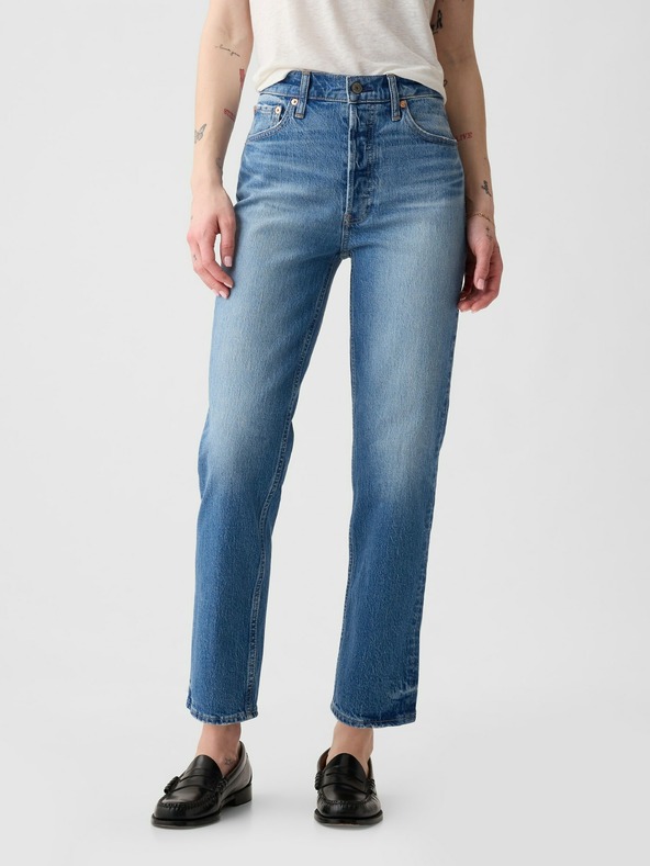 GAP Jeans hlače straight High Rise Cheeky GAP