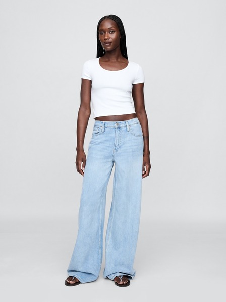 GAP Crop majica Americana GAP
