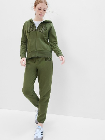 GAP Športne hlačne z logom GAP in flis materialom