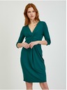 Orsay Petrolejsko zelena ženska oprijeta obleka ORSAY