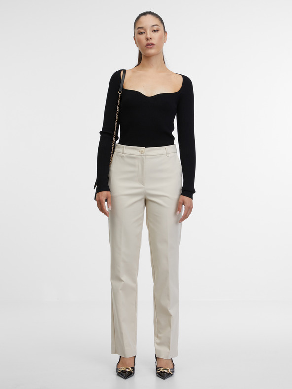 Orsay Bež ženske hlače ORSAY