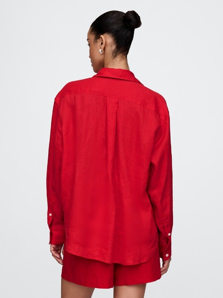 GAP Platnena majica prevelikega formata Velika majica GAP