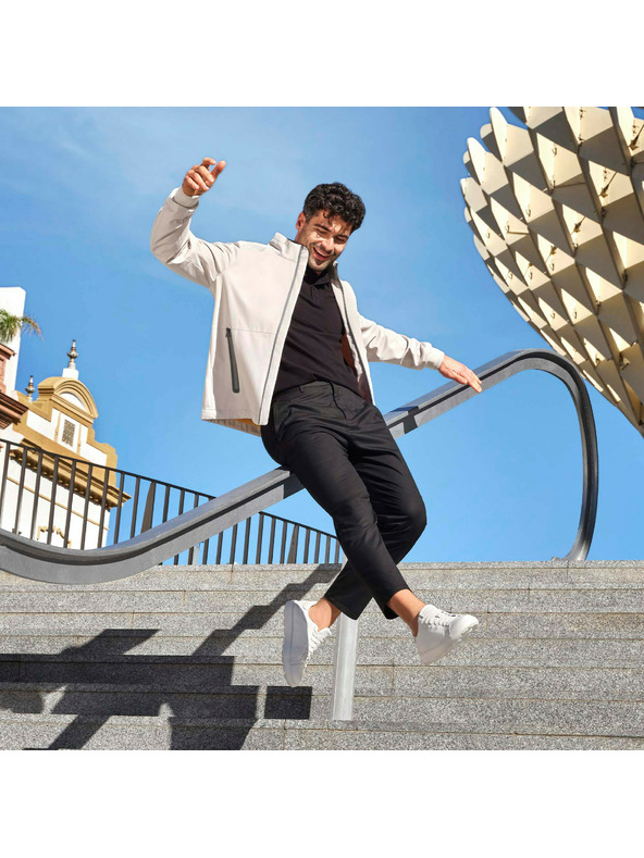 Geox Bele moške superge Geox Spherica ECUB-1