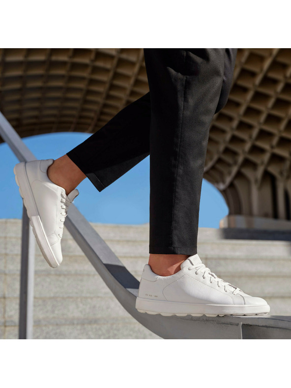 Geox Bele moške superge Geox Spherica ECUB-1