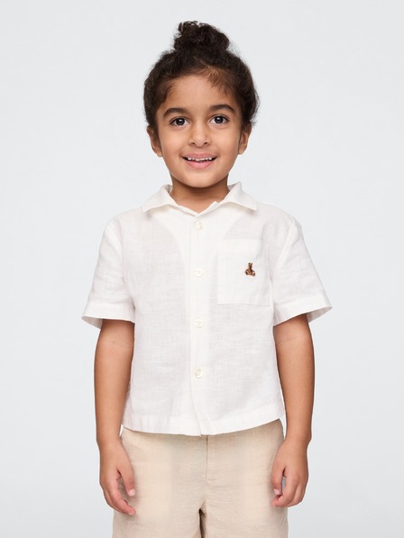 GAP Otroška platnena majica Gap