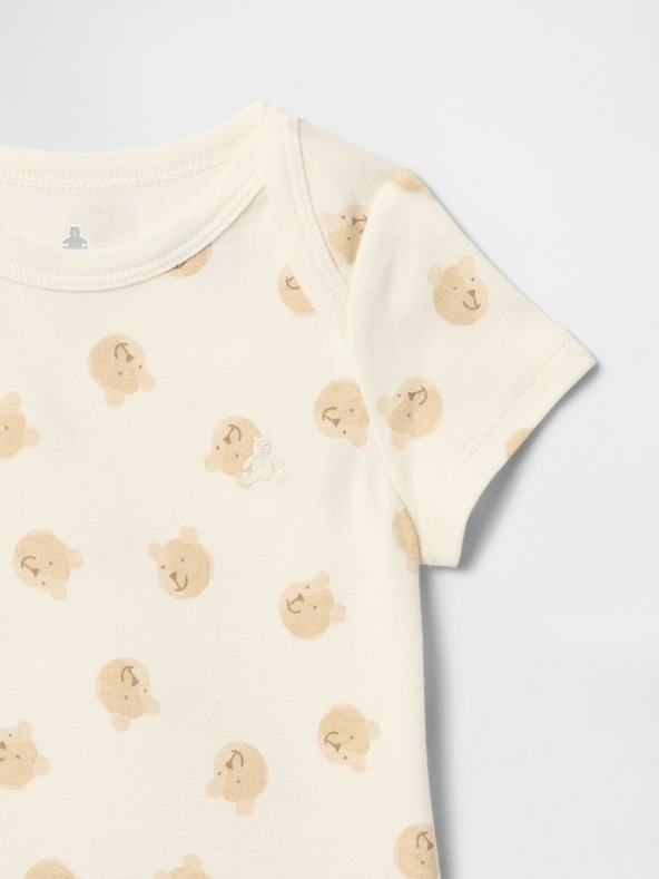 GAP Otroški bodi Gap z logotipom Gap