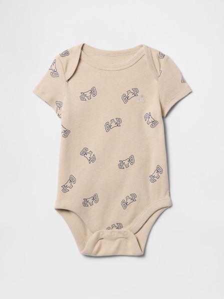 GAP Otroški bodi Gap z logotipom Gap